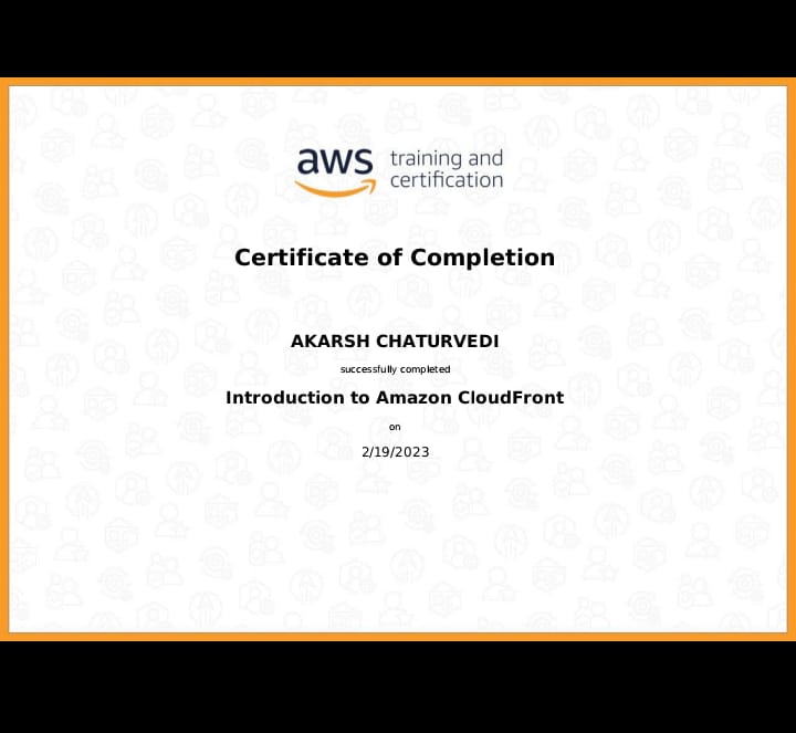 Akarsh Chaturvedi Portfolio